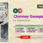 Chimney Sweeper (Songs of Experience) Bangla Summary Chimney Sweeper (Songs of Experience) Bangla Summary