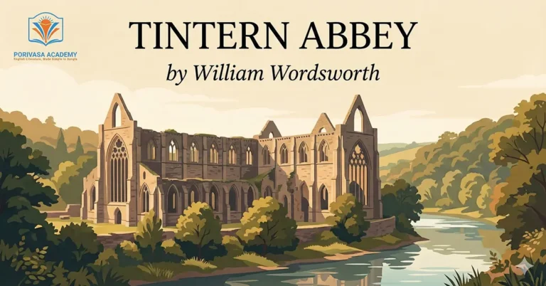 Tintern Abbey Bangla Summary