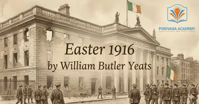 Easter 1916 Bangla Summary and Analysis